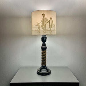 Lamp w/ Custom Lampshade